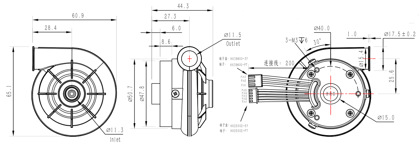 Mchoro wa WS7040AL-12-X200